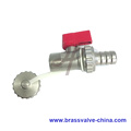 forged brass boiler bear ball valve with chain